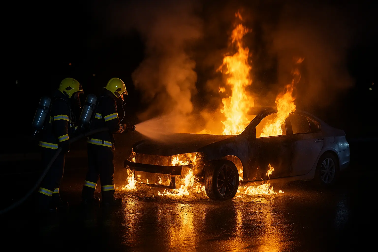 KFZ Brandschaden